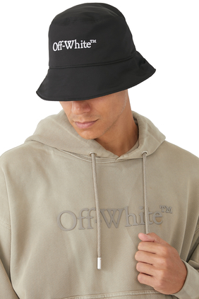 Bookish Embroidered Logo Bucket Hat